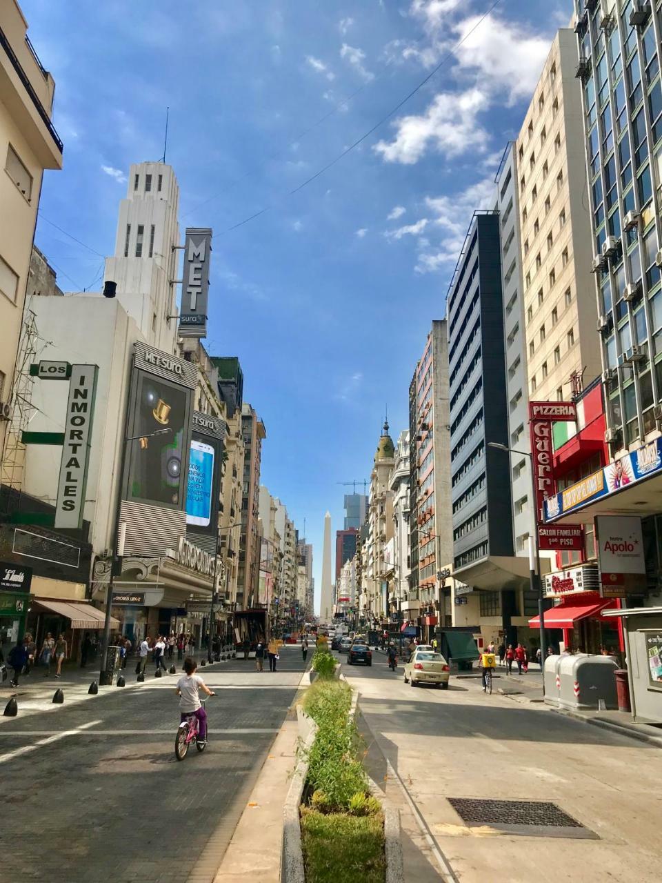 Estilo Y Comodidad En Av Corrientes, Departamento Con Estacionamiento Para Autos Buenos Aires Extérieur photo