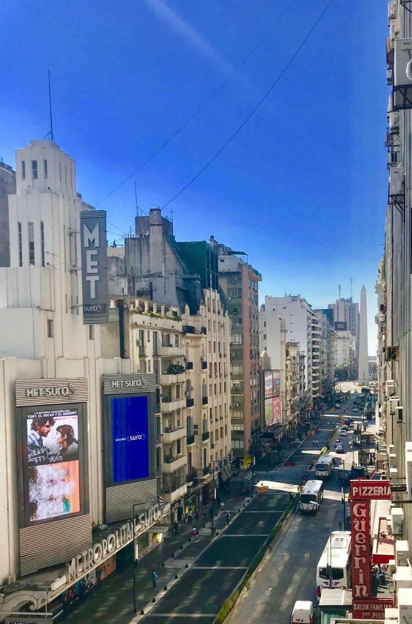Estilo Y Comodidad En Av Corrientes, Departamento Con Estacionamiento Para Autos Buenos Aires Extérieur photo